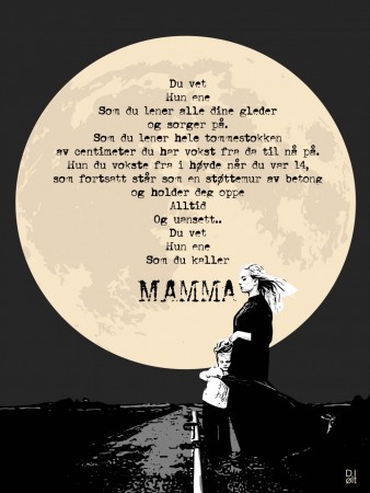 "MAMMA" 50x70